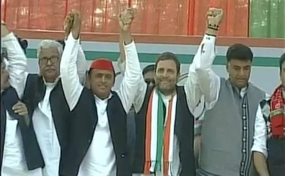 UP Polls: Rahul Gandhi-Akhilesh Yadav jointly address rally in Kanpur