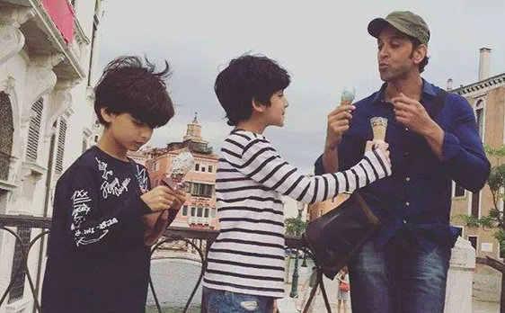 Hrithik slams international brand for using his sons' picture