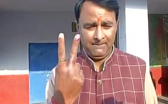 UP Elections 2017 | Meerut: Sangeet Som's brother Gagan Som detained by police for carrying pistol inside poll booth