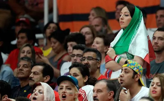 Iranian women dressed as men barred from entering stadium