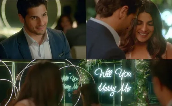 Watch: Sidharth Malhotra proposes Priyanka Chopra in most romantic way and she said 'Yes'