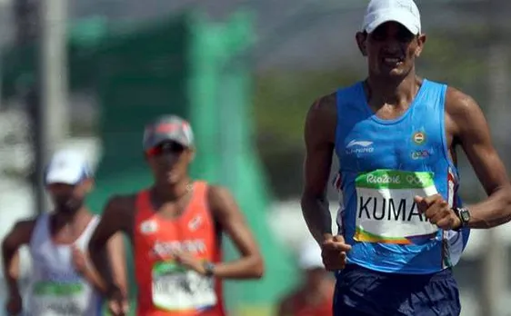 Sandeep Kumar breaks his own national record in 50km race walk