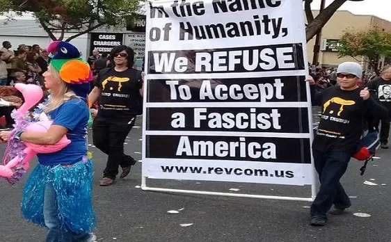 Lincoln Center turns away woman wearing anti-Trump sign