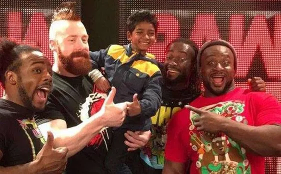 Lion star Sunny Pawar meets The Rock and other WWE idols