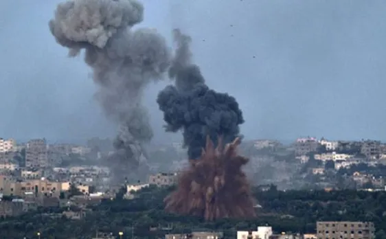 Israeli forces struck Hamas in Gaza strip after border fire