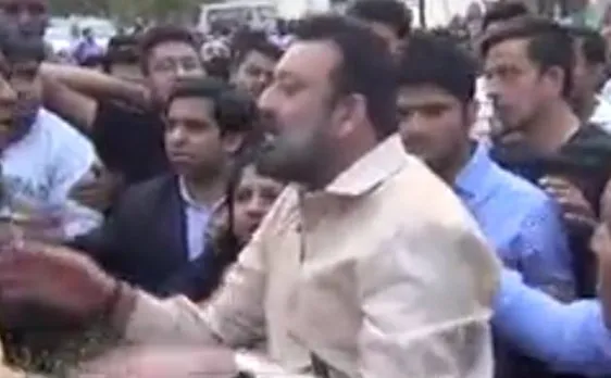 Video | Sanjay Dutt's bodyguards manhandle mediapersons on the sets of 'Bhoomi', FIR filed