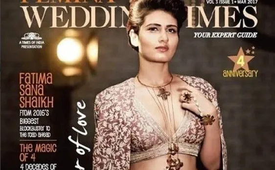 â€˜Dangalâ€™ girl Fatima Sana Sheikh sizzles on cover page of Femina Wedding Times