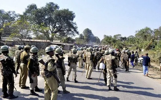Nine SSB jawans get injured in stone pelting at Indo-Nepal border