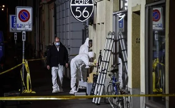Two killed in shooting at Swiss cafe, one seriously injured