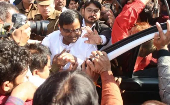 Video: Former SP minister and rape accused Gayatri Prajapati arrested from Lucknow, sent to 14-day judicial remand