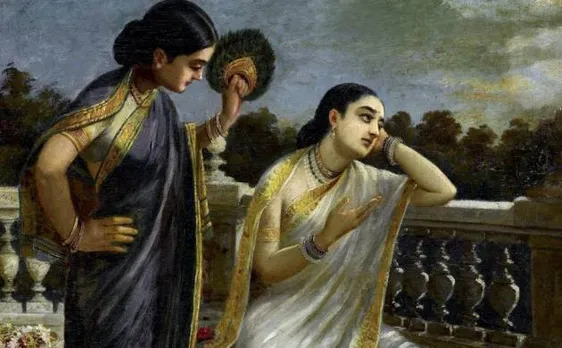 Raja Ravi Varmaâ€™s untitled portrait of 'Damayanti' fetches Rs 11.09 crore 