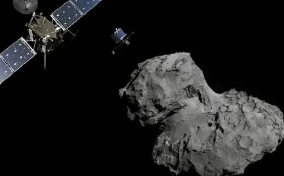 Landslide on comet 67 P: Rosetta probe spots most dramatic of several geologic phenomena