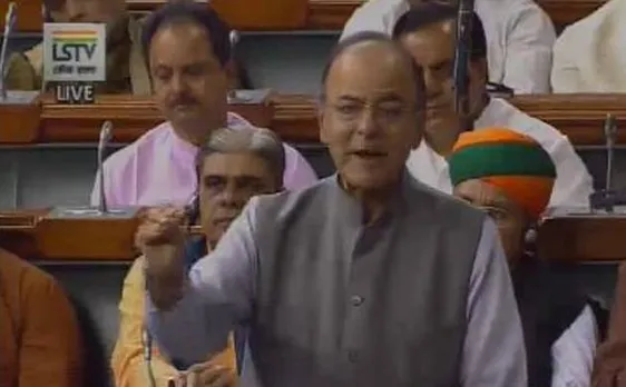 Finance Minister Arun Jaitley in Lok Sabha: 'Govt to bring a bill to amend Excise and Customs Act, along with 4 bills on GST'