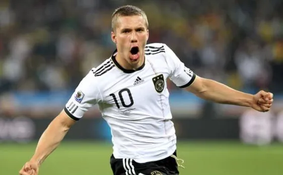 Lukas Podolski marks brilliant end to international career after netting stunning goal against England