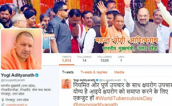 UP CM Yogi Adityanath's old Twitter handle suspended, @myogiadityanath is his new address on micro-blogging site