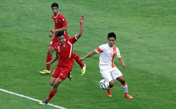 AFC Asian Cup Qualifier: Sunil Chettri's late strike helps India clinch 1-0 victory against Mynmar in tournament opener 