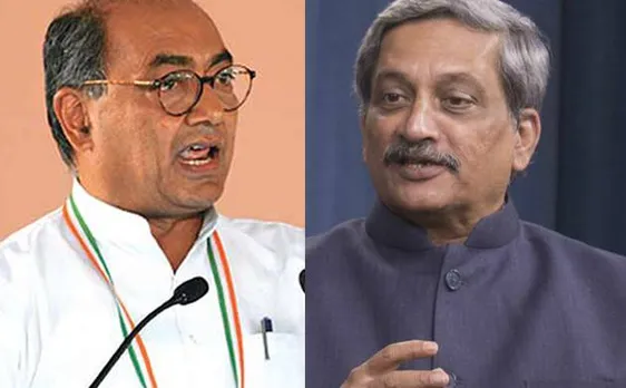 'Shame on you', Digvijaya Singh hits back at Manohar Parrikar on his 'thank you' taunt