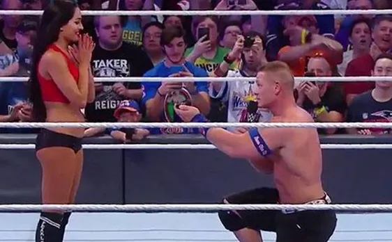 WWE WrestleMania 33: John Cena proposes his grilfriend Nikki Bella