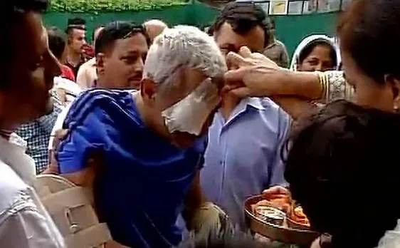 CRPF's Chetan Cheeta who took 9 bullets while fighting militants in J-K springs back to life