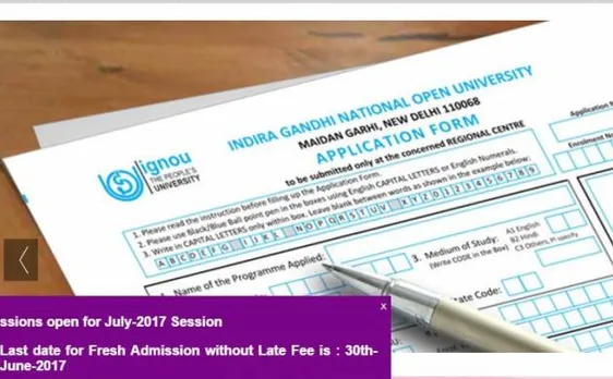 IGNOU Admission for July 2017: Last date for fresh admission to this session is June 30 
