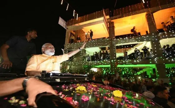 PM Modi's roadshow in Surat: BJP's Mission Gujarat begins with massive show of strength in Diamond City