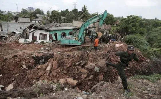 Mountain of garbage collapses in Colombo, 26 dead