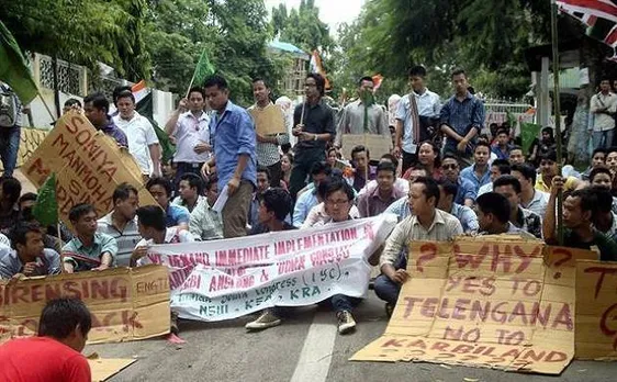 Karbi Anglong: Tribals hold nude protest ahead of upcoming Council elections