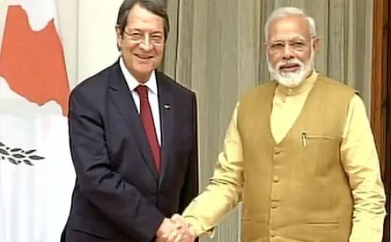 PM Modi, Swaraj meet Cyprus President to discuss bilateral cooperation 