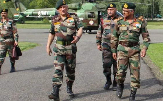 General Bipin Rawat visits Kashmir; takes stock of security measures in valley