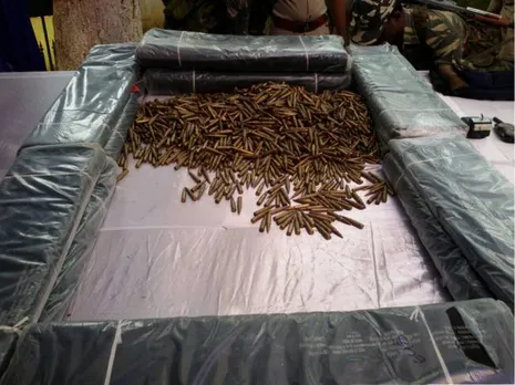 Anti-Naxal crackdown: Forces seize arms, ammunition in Jharkhand