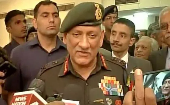 Combing op in South Kashmir taking place to bring situation under control after recent bank loots, attacks on cops: Army Chief