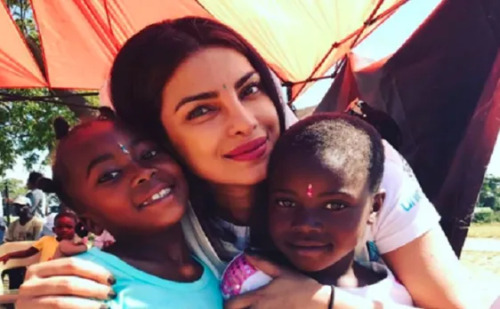 WATCH! UNICEF Goodwill ambassador Priyanka Chopra visits Zimbabwe, shares heartwarming pictures