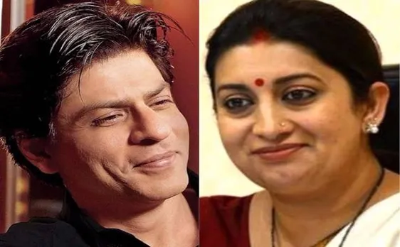Do you know Shah Rukh Khan shares an exceptional bond with Smriti Irani