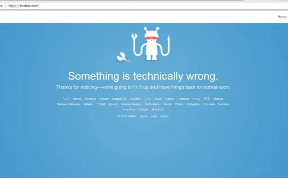 After Facebook down, Twitter suffers momentary outage