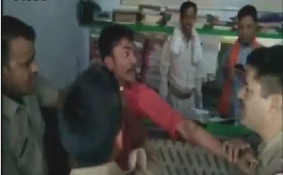 Uttar Pradesh: 'Mad' over power SP leaderâ€™s nephew slaps police officer