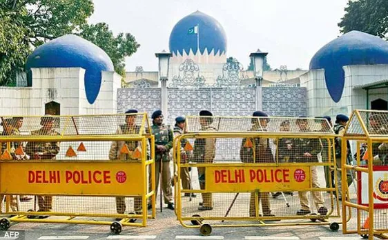 Declare Pakistan a terror state, demands Kashmir's National Panthers Party during protest outside Pak High Commission