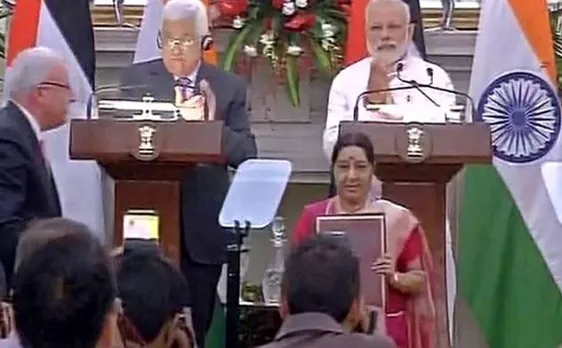 India, Palestine sign MoUs on visa exemption, agricultural cooperation and cooperation in IT and electronics