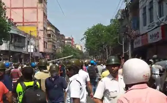 BJP protests against Mamata govt in Kolkata; police lathicharge to disperse protesters