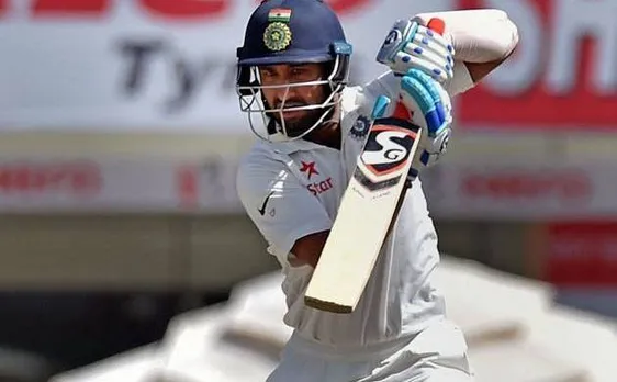 Cheteshwar Pujara scores century on his home debut for Nottinghamshire in County Championship Division Two