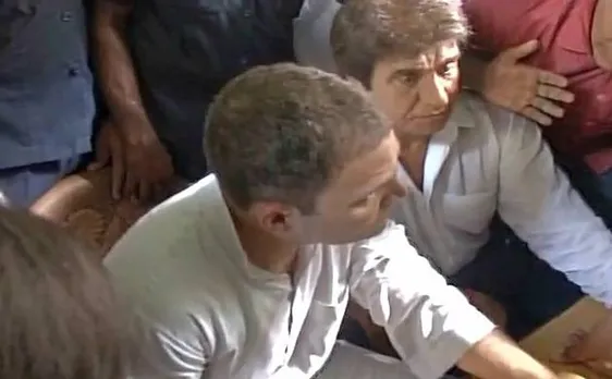 Rahul Gandhi meets victims of Saharanpur caste clashes at district's border, says NDA govt spreading fear among weaker sections