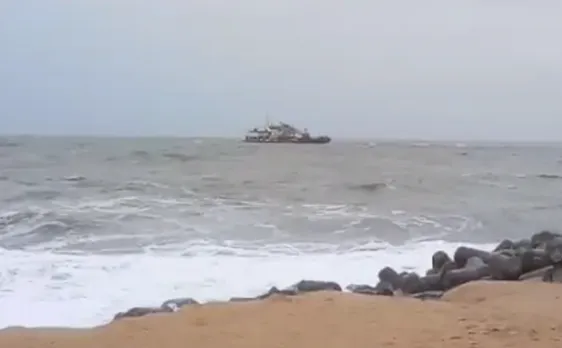 Coast Guard rescues 27 stranded members aboard sinking barge