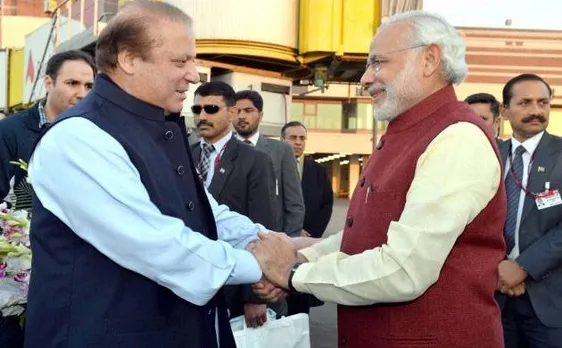 PM Narendra Modi meets Pakistan PM Nawaz Sharif, enquires about his health and family
