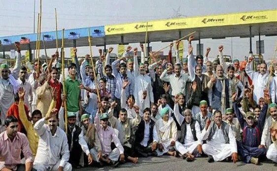 Bharatiya Kisan Union stages protests in Haryana against farmers' deaths in Mandsaur