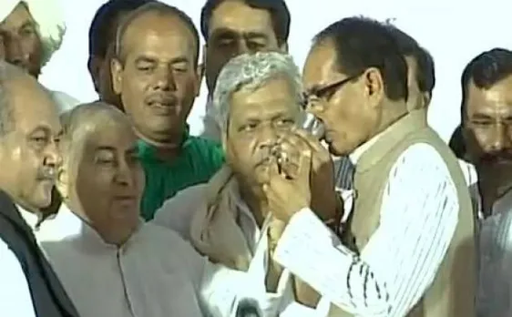 MP CM Shivraj Singh Chouhan breaks his fast, says will make state land use advisory service for farmers' benefit