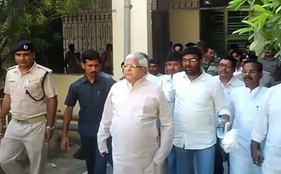 Fodder scam: RJD chief Lalu Prasad Yadav appears before special CBI court in Ranchi