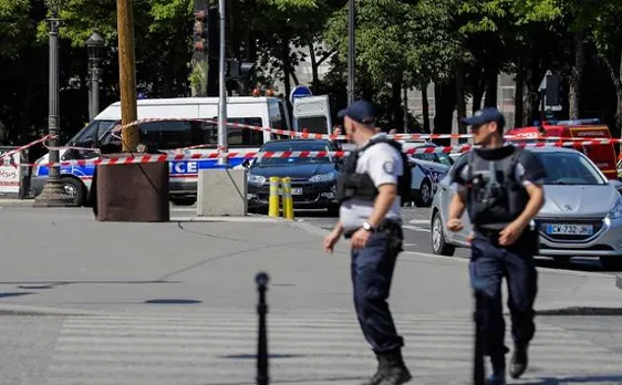 Paris: Car crashes into police van near President Emmanuel Macron's residence, police launch terror investigation