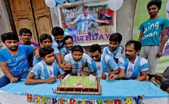 Kolkata Fan Club celebrates 30th birthday of Argentina footballer Lionel Messi