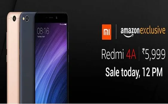 Xiaomi Redmi 4A sale starts on Amazon, know price, features and specifications here