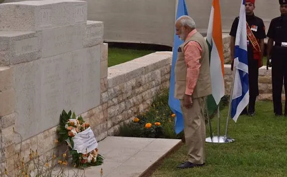 PM Modi pays homage to Indian World War I heroes in Haifa