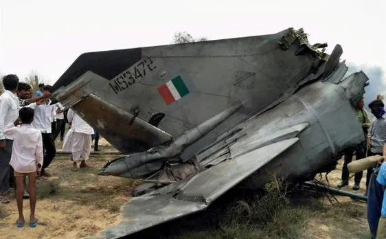 IAF MiG-23 trainer aircraft crashes near Jodhpur, 2 pilots eject safely 